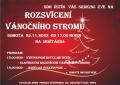 Rozsvěcování vánočního stromu v Ústíně